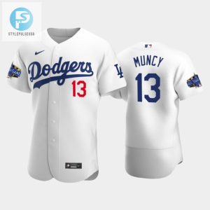 Los Angeles Dodgers Max Muncy 13 Home White 202223 Allstar Game Jersey stylepulseusa 1 1