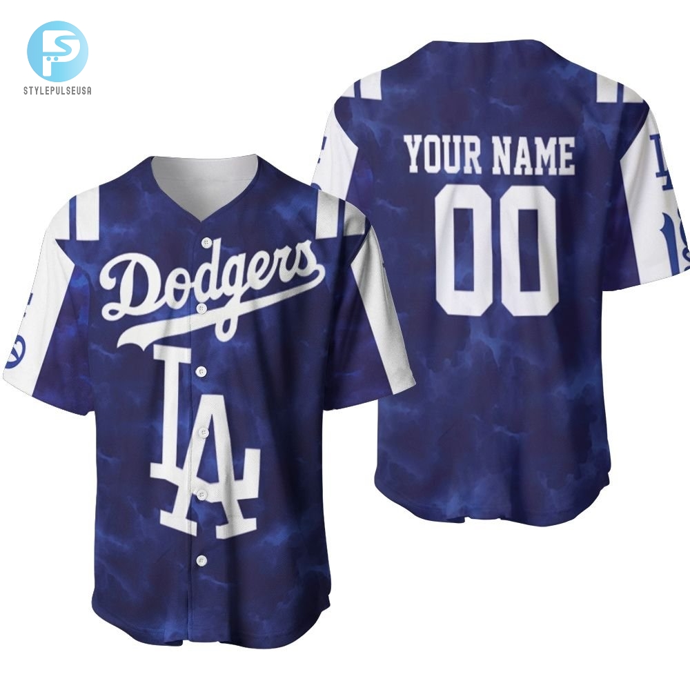 Los Angeles Dodgers Mlb Fan 3D Personalized Baseball Jersey 