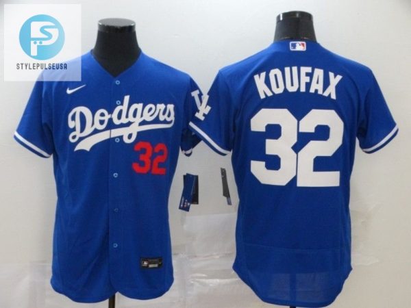 Los Angeles Dodgers Sandy Koufax 32 2020 Mlb Navy Blue Jersey stylepulseusa 1