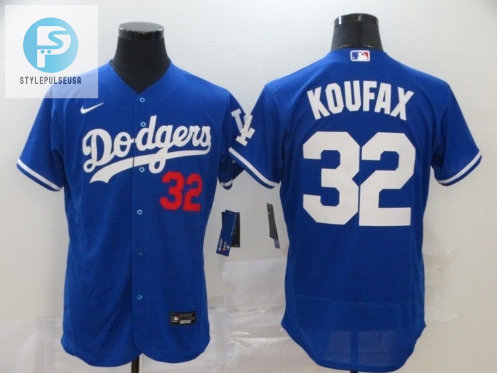 Los Angeles Dodgers Sandy Koufax 32 2020 Mlb Navy Blue Jersey 