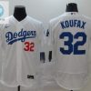 Los Angeles Dodgers Sandy Koufax 32 2020 Mlb White Jersey stylepulseusa 1