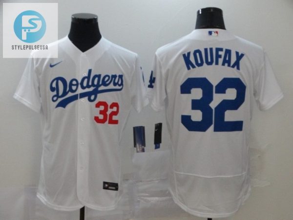 Los Angeles Dodgers Sandy Koufax 32 2020 Mlb White Jersey stylepulseusa 1