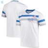 Los Angeles Dodgers Stitches Cooperstown Collection Vneck Jersey White Mlb stylepulseusa 1