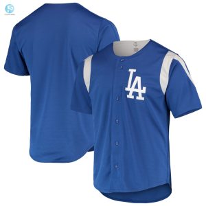 Los Angeles Dodgers Stitches Team Color Fullbutton Jersey Royal Mlb stylepulseusa 1 1