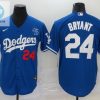 Los Angeles Dodgers Tribute Kobe Bryant 24 2020 Mlb Navy Blue Jersey stylepulseusa 1