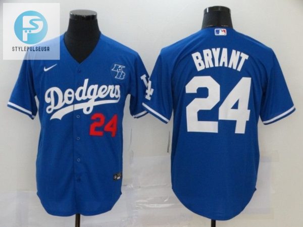 Los Angeles Dodgers Tribute Kobe Bryant 24 2020 Mlb Navy Blue Jersey stylepulseusa 1