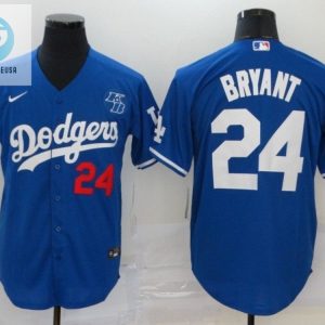 Los Angeles Dodgers Tribute Kobe Bryant 24 2020 Mlb Navy Blue Jersey stylepulseusa 1 1