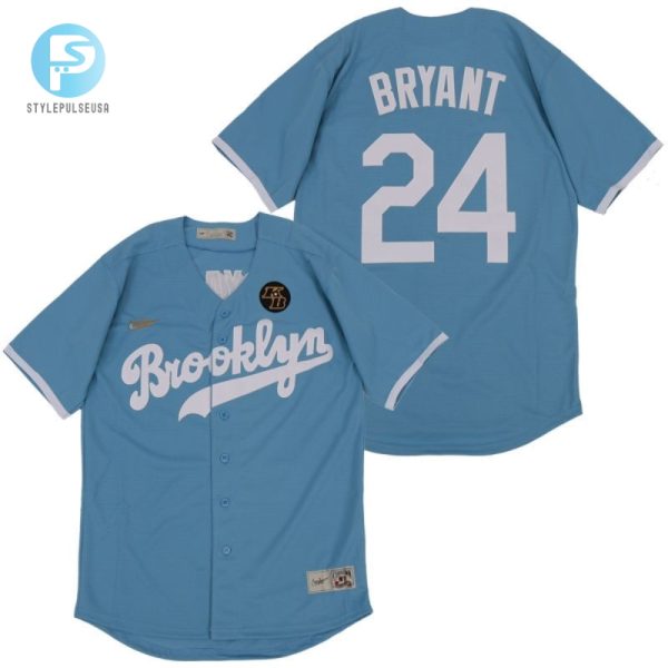 Los Angeles Dodgers Tribute Kobe Bryant 24 2020 Mlb Steel Blue Jersey stylepulseusa 1