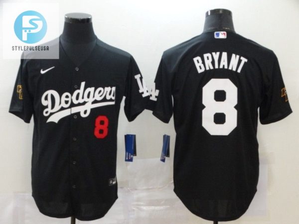 Los Angeles Dodgers Tribute Kobe Bryant 8 2020 Mlb Black Jersey stylepulseusa 1