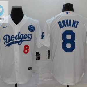 Los Angeles Dodgers Tribute Kobe Bryant 8 2020 Mlb White Jersey stylepulseusa 1 1