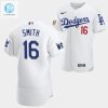 Los Angeles Dodgers Will Smith White Jersey 16 Jackie Robinson 75Th Anniversary 202223 Uniform stylepulseusa 1