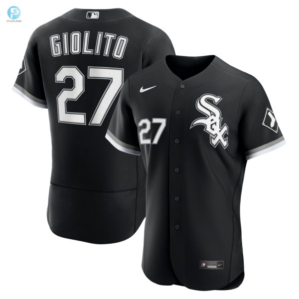 Lucas Giolito Chicago White Sox Alternate Authentic Player Jersey Black Mlb stylepulseusa 1