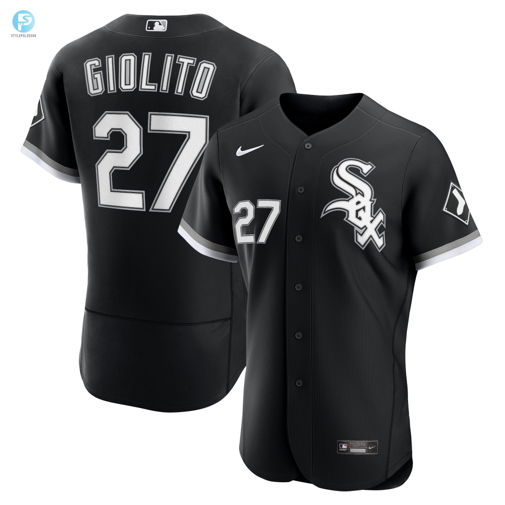 Lucas Giolito Chicago White Sox Alternate Authentic Player Jersey  Black Mlb 