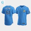 Luis Patino 61 Tampa Bay Rays Light Blue Alternate Jersey stylepulseusa 1