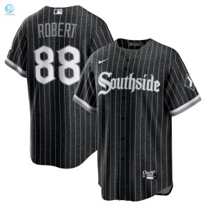 Luis Robert Chicago White Sox 2021 City Connect Replica Player Jersey Black Mlb stylepulseusa 1 1