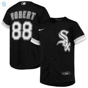 Luis Robert Chicago White Sox Alternate Replica Player Jersey Black Mlb stylepulseusa 1 1