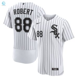 Luis Robert Chicago White Sox Home Authentic Player Jersey Whiteblack Mlb stylepulseusa 1 1