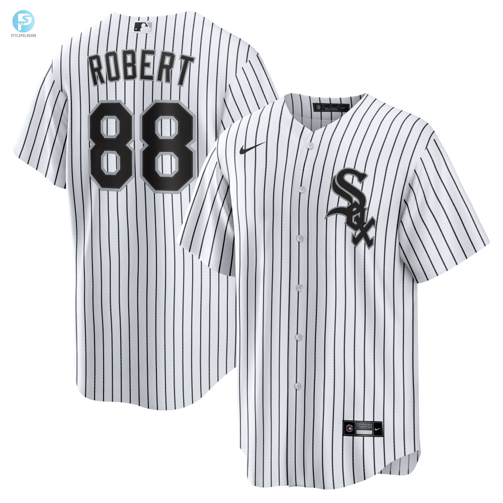 Luis Robert Chicago White Sox Replica Player Name Jersey  White Mlb 