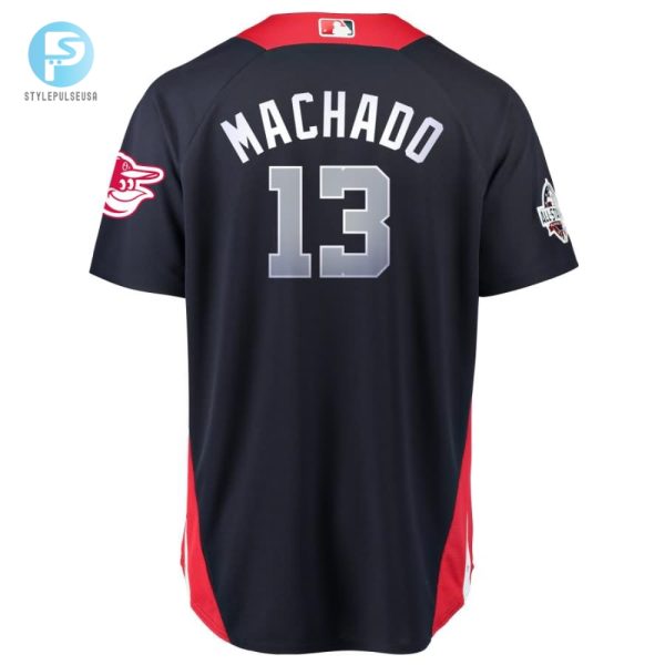 Manny Machado American League Majestic 2018 Mlb Allstar Game Home Run Derby Player Jersey Navy stylepulseusa 1