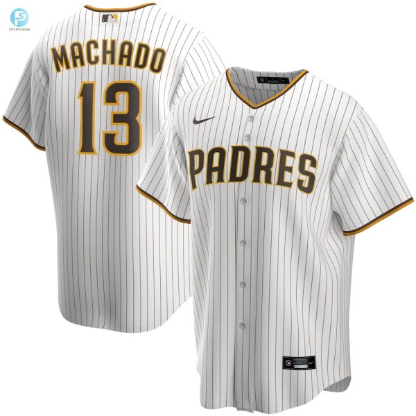 Manny Machado San Diego Padres Alternate Replica Player Jersey White Mlb stylepulseusa 1