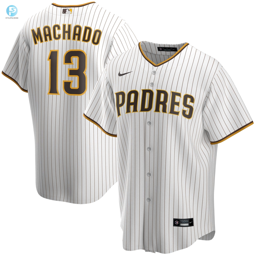 Manny Machado San Diego Padres Alternate Replica Player Jersey  White Mlb 