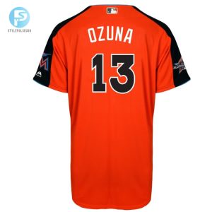 Marcell Ozuna National League Majestic 2017 Mlb Allstar Game Home Run Derby Jersey Orange stylepulseusa 1 1