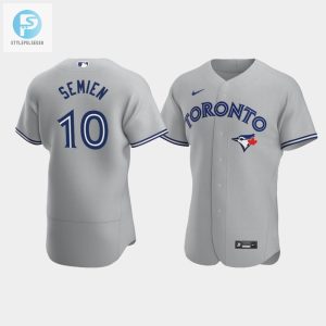 Marcus Semien 10 Toronto Blue Jays Gray Road Jersey stylepulseusa 1 1