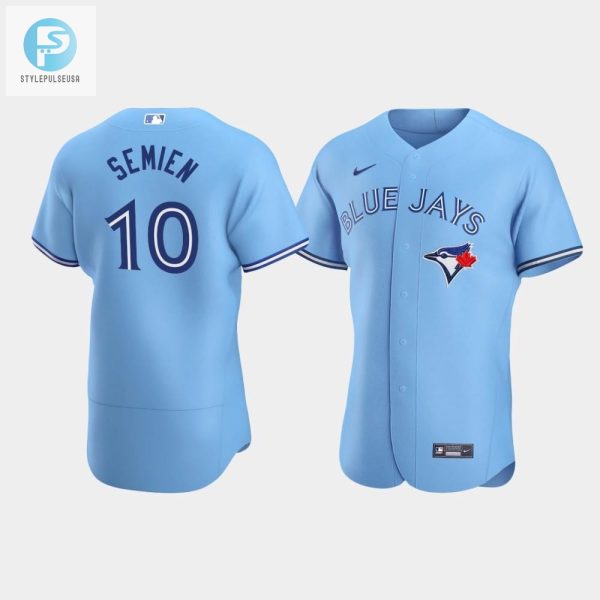 Marcus Semien 10 Toronto Blue Jays Light Blue Alternate Jersey stylepulseusa 1