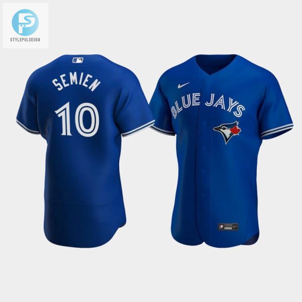 Marcus Semien 10 Toronto Blue Jays Royal Alternate Jersey stylepulseusa 1