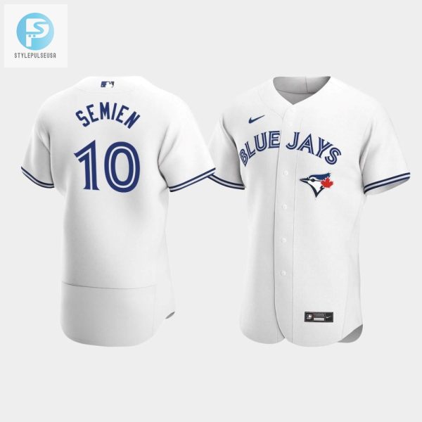 Marcus Semien 10 Toronto Blue Jays White Home Jersey stylepulseusa 1