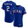 Marcus Semien Texas Rangers Alternate Authentic Player Jersey Royal Mlb stylepulseusa 1