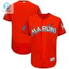 Marlins Mlb 2018 Spring Brandedition Personalized Orange Jersey stylepulseusa 1