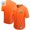 Marlins Orange Mlb Drift Brandedition Personalized Jersey stylepulseusa 1