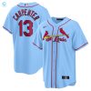 Matt Carpenter St. Louis Cardinals Alternate Replica Player Name Jersey Light Blue Mlb stylepulseusa 1