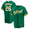 Matt Chapman Oakland Athletics Alternate Replica Player Name Jersey Kelly Green Mlb stylepulseusa 1