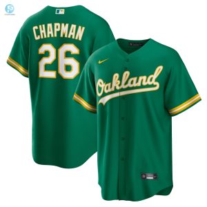 Matt Chapman Oakland Athletics Alternate Replica Player Name Jersey Kelly Green Mlb stylepulseusa 1 1