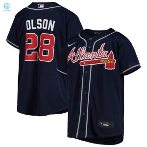 Matt Olson Atlanta Braves Alternate Replica Player Jersey Navy Mlb stylepulseusa 1 1