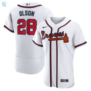 Matt Olson Atlanta Braves Home Authentic Player Jersey White Mlb stylepulseusa 1 1