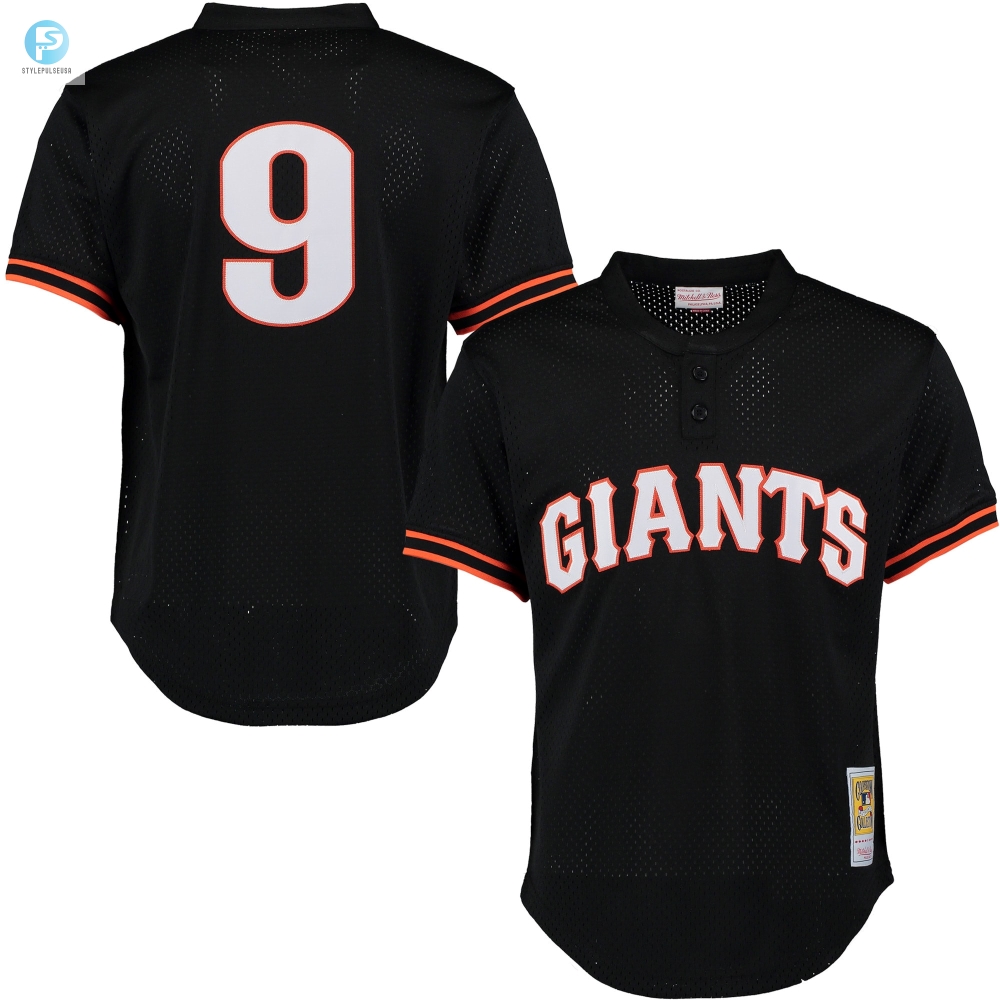 Matt Williams San Francisco Giants Mitchell  Ness Cooperstown Mesh Batting Practice Jersey  Black Mlb 