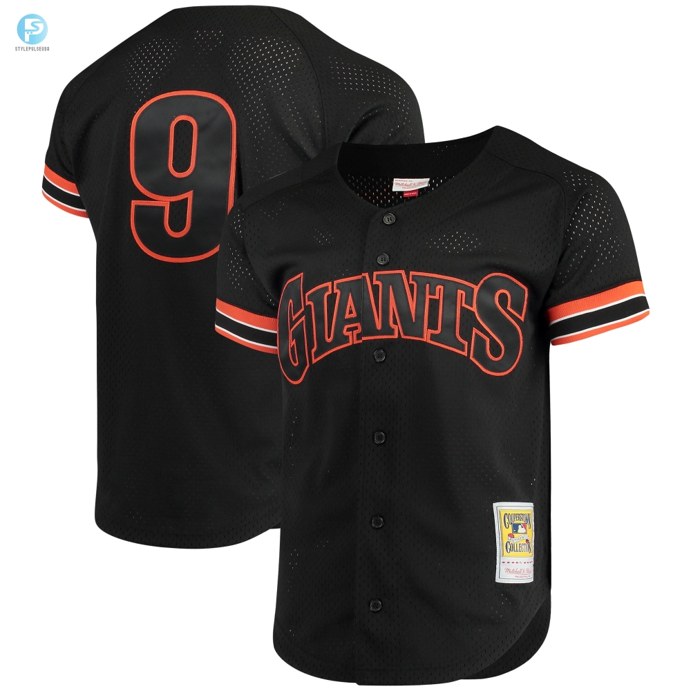 Matt Williams San Francisco Giants Mitchell  Ness Fashion Cooperstown Collection Mesh Batting Practice Jersey  Black Mlb 