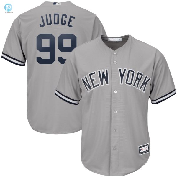 Mens Aaron Judge Gray New York Yankees Big Tall Player Jersey stylepulseusa 1