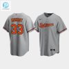 Mens Baltimore Orioles 33 Eddie Murray Gray Road Jersey stylepulseusa 1