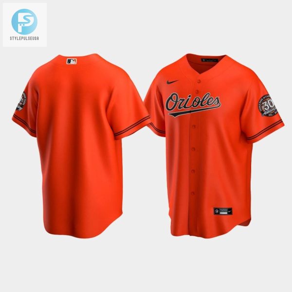 Mens Baltimore Orioles Alternate Team Orange Jersey stylepulseusa 1