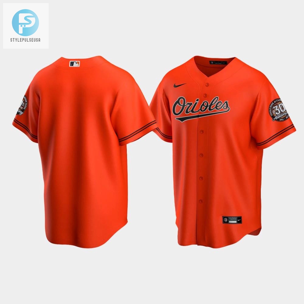 Mens Baltimore Orioles Alternate Team Orange Jersey 