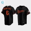 Mens Baltimore Orioles Ryan Mountcastle 6 Alternate Black Jersey stylepulseusa 1