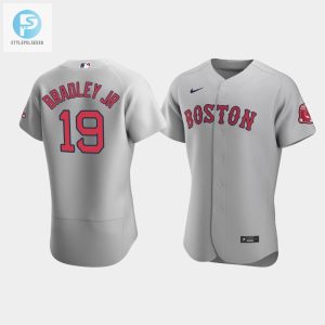 Mens Boston Red Sox 19 Jackie Bradley Jr. Gray Road Jersey stylepulseusa 1 1