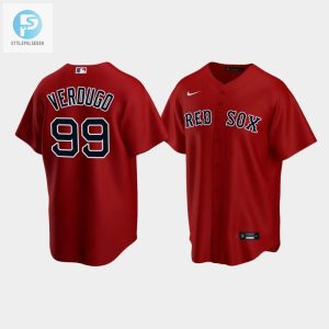 Mens Boston Red Sox Alex Verdugo 99 Red Alternate Jersey stylepulseusa 1 1