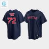 Mens Boston Red Sox Carlton Fisk 72 Navy Alternate Jersey stylepulseusa 1