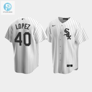 Mens Chicago White Sox 40 Reynaldo Lopez White Home Jersey stylepulseusa 1 1