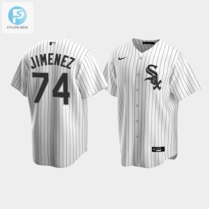 Mens Chicago White Sox 74 Eloy Jimenez White Home Jersey stylepulseusa 1 1